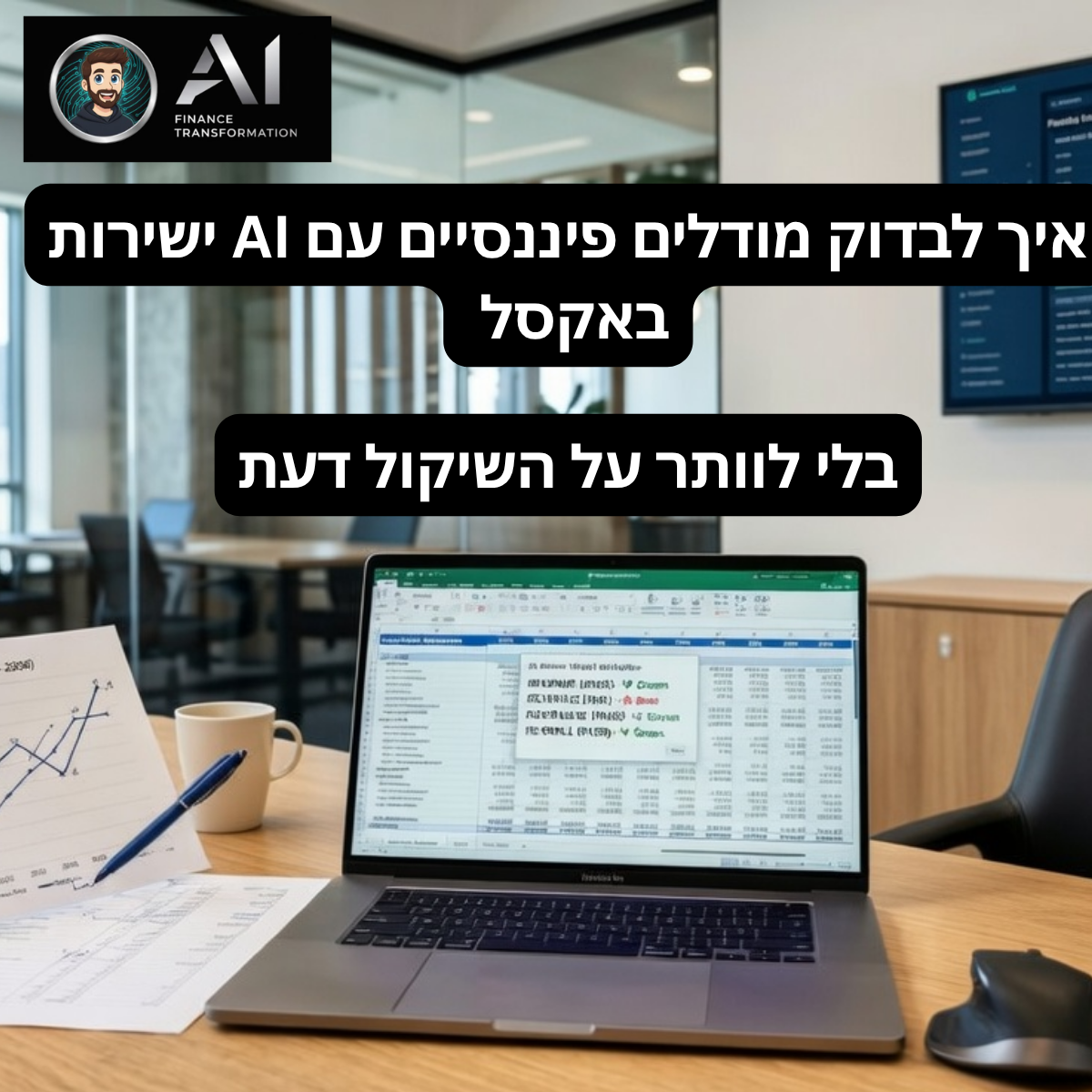 ולידציה למודלים פיננסיים עם AI